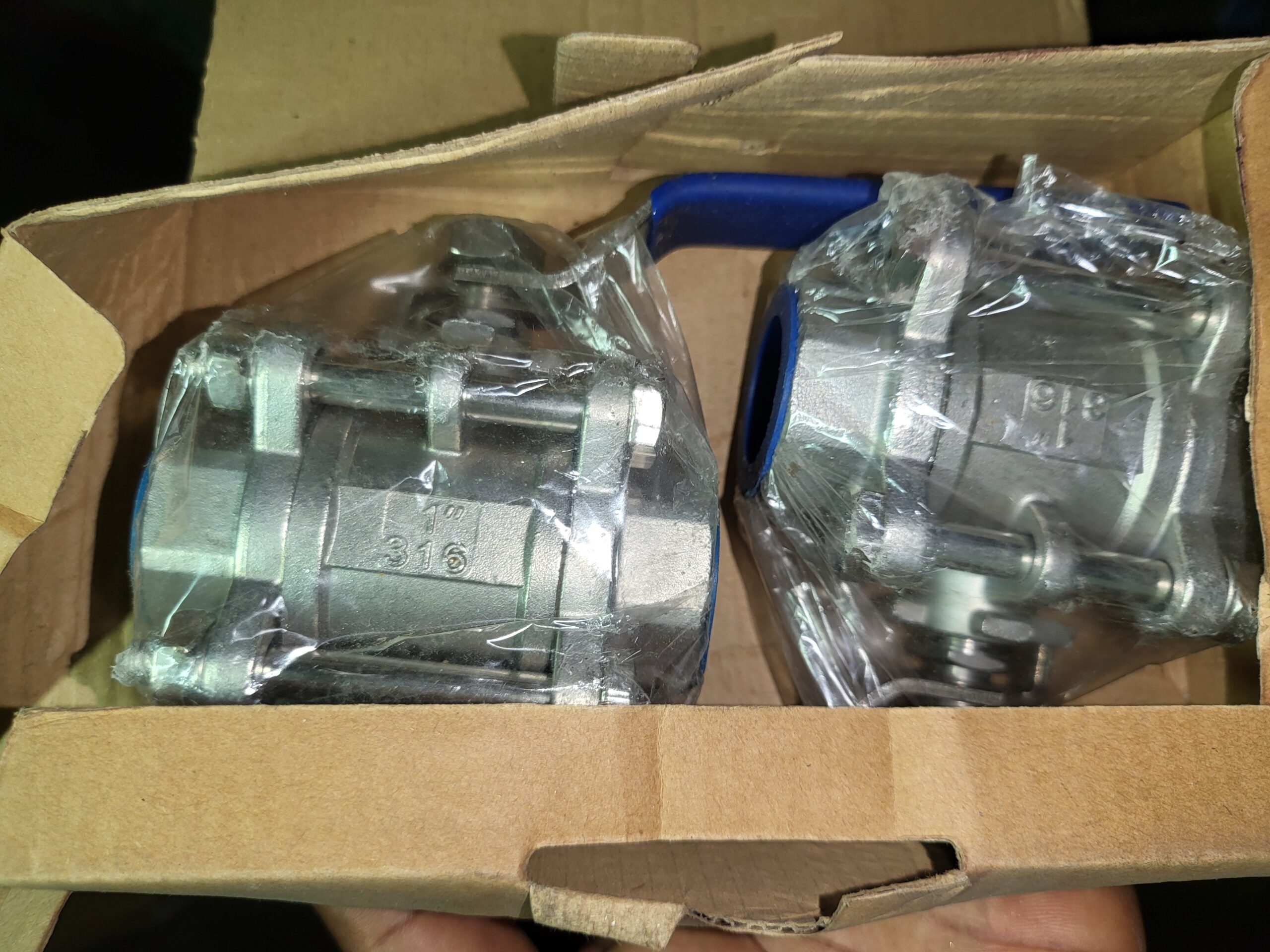 Boxed Ball Valves
